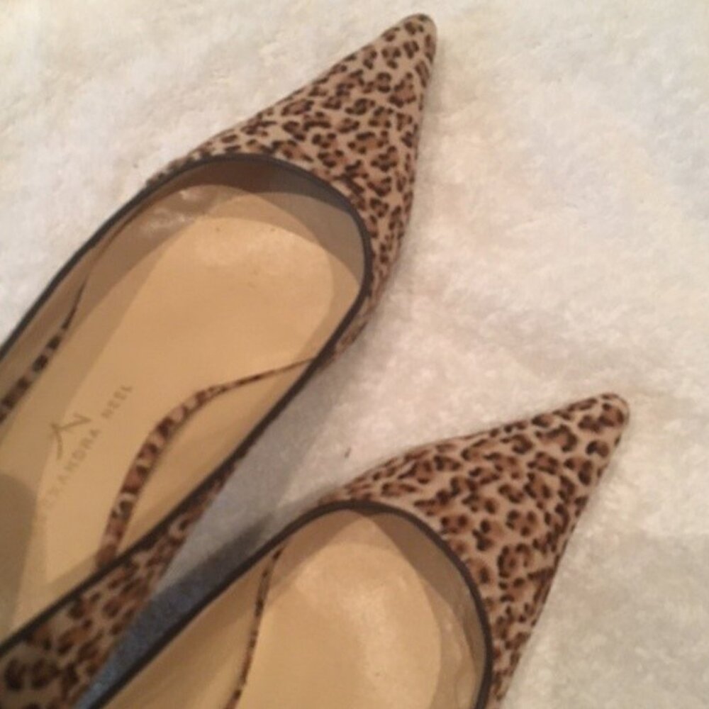 Leopard Print Heels - image 4